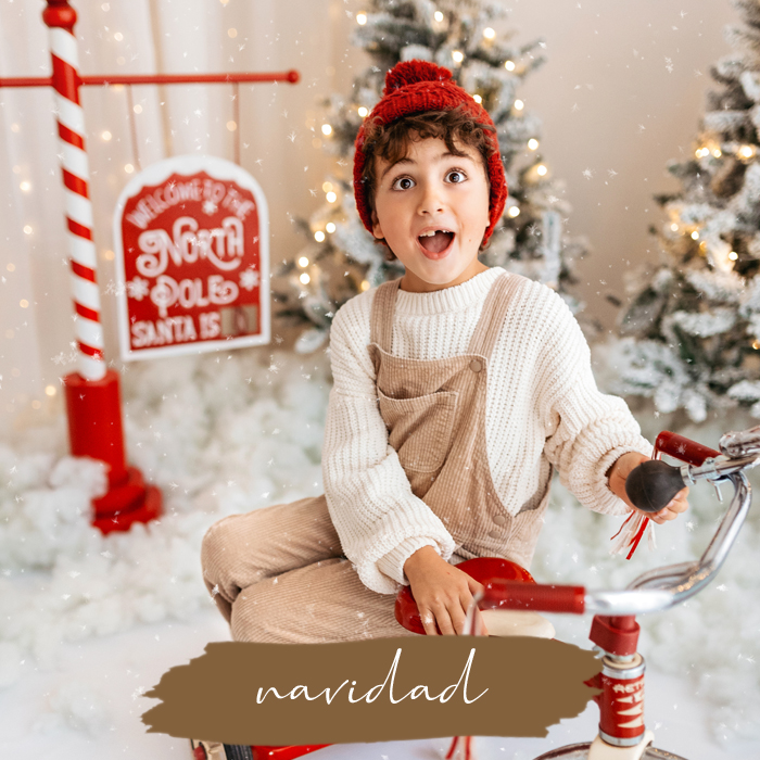 Fotografía infantil Navidad